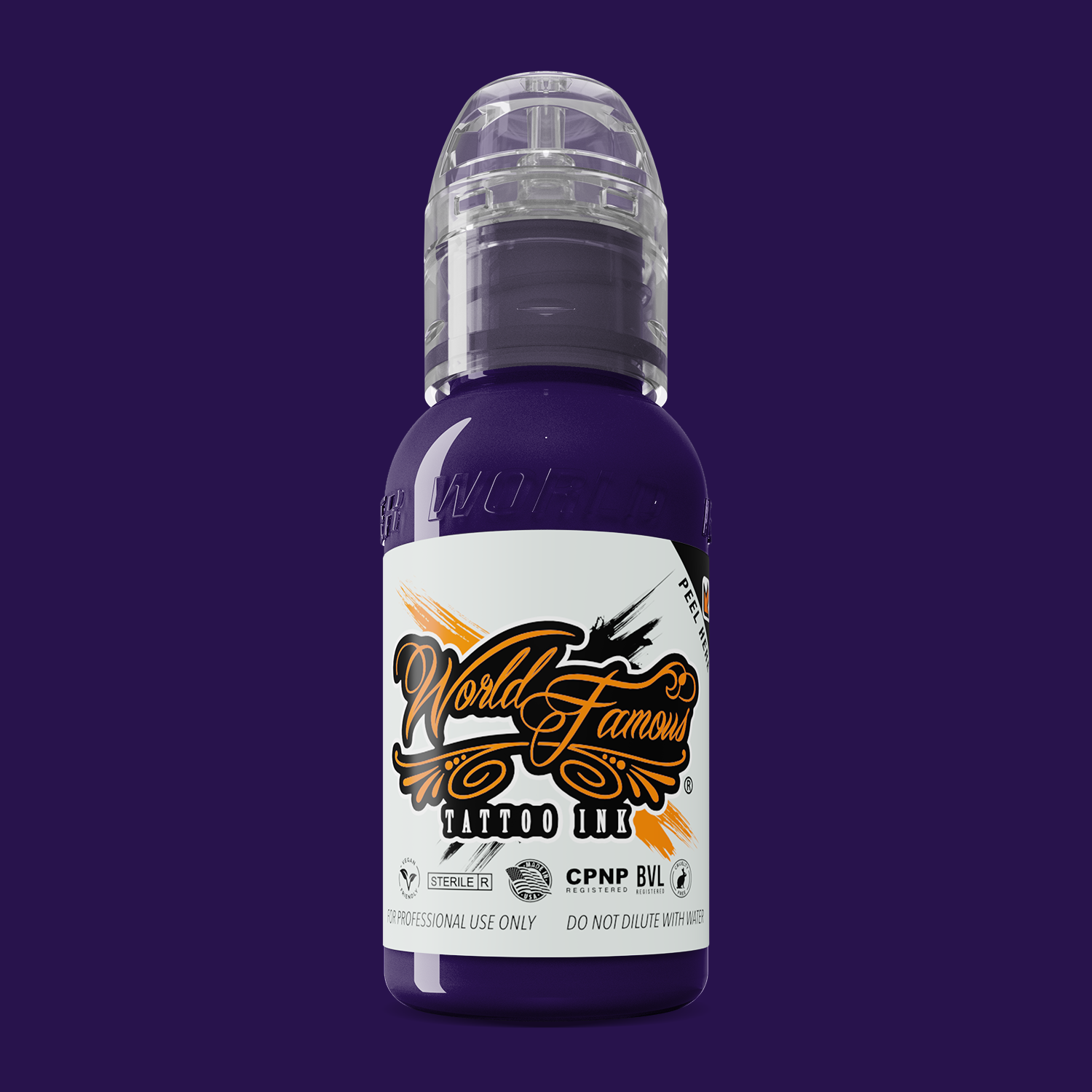 World Famous Ink Jay Freestyle PURPLE 1oz