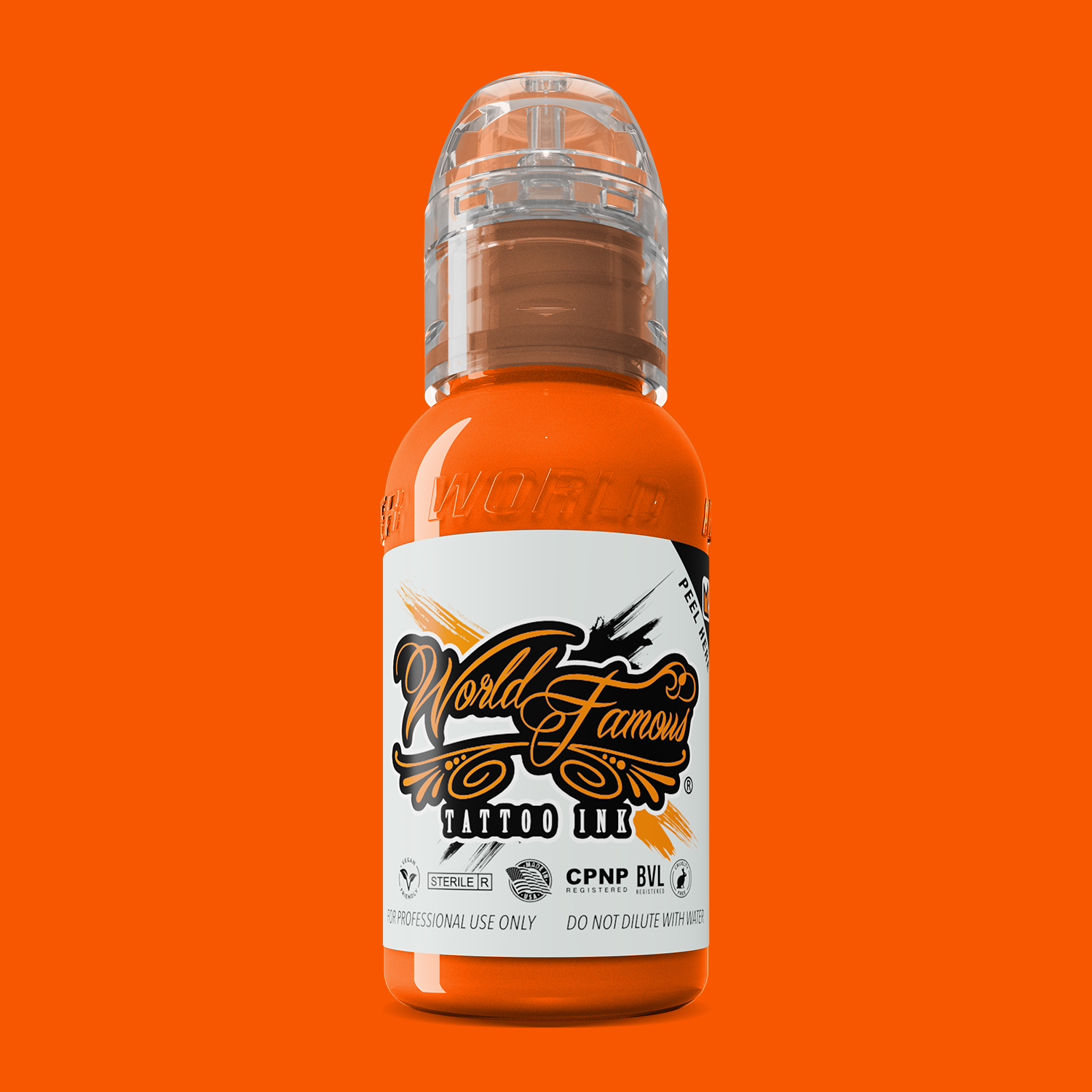 World Famous Ink Koi Orange (Master Mike) 1oz