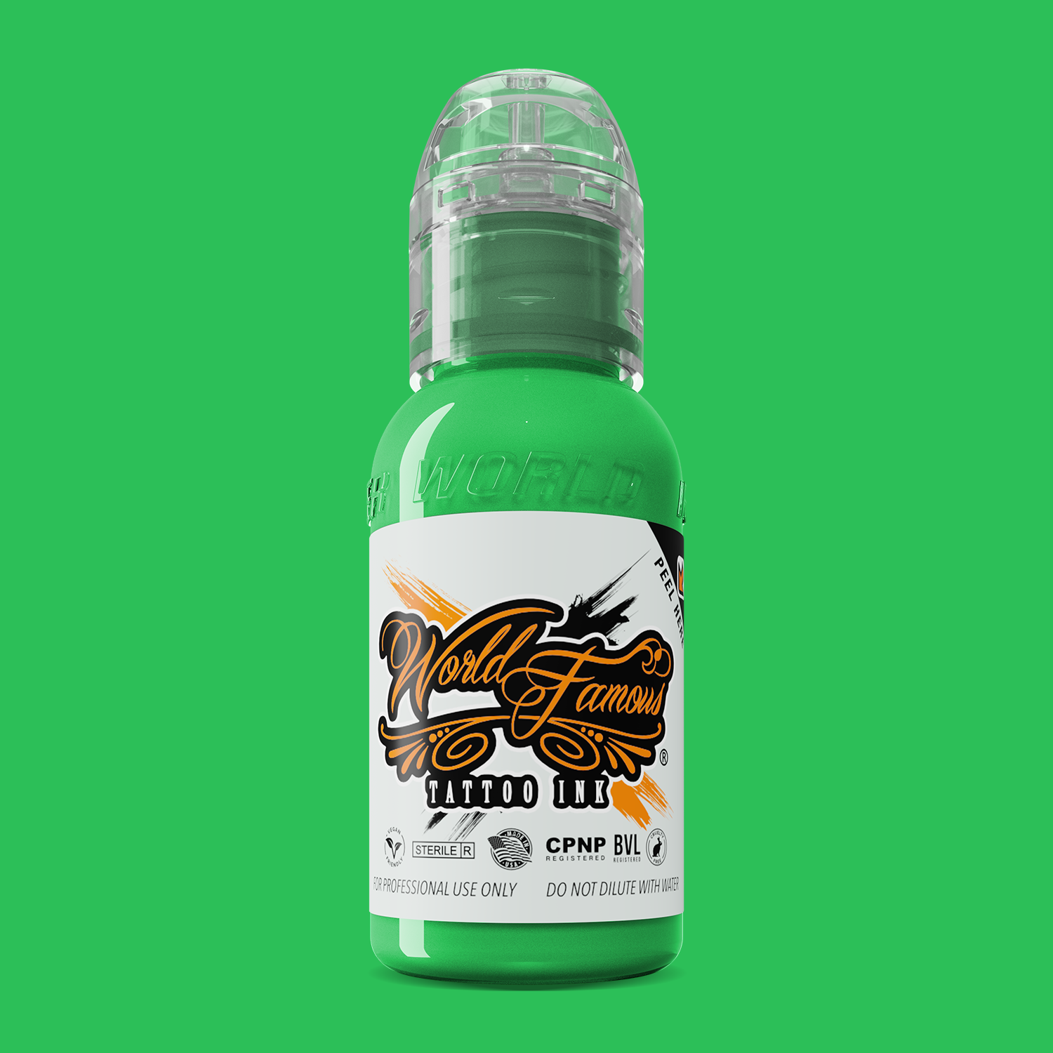 World Famous Ink Mint Green 1oz