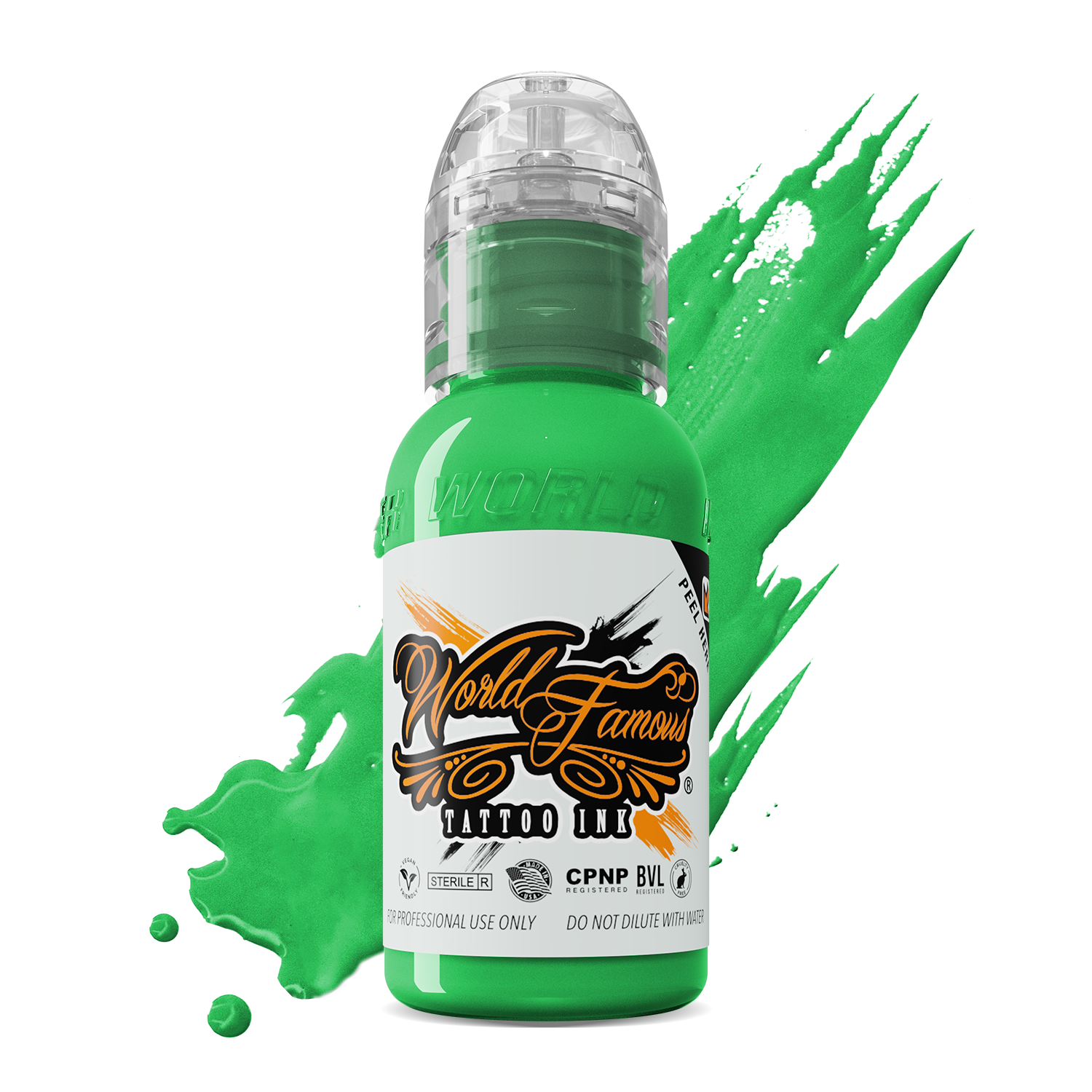 World Famous Ink Mint Green 1oz