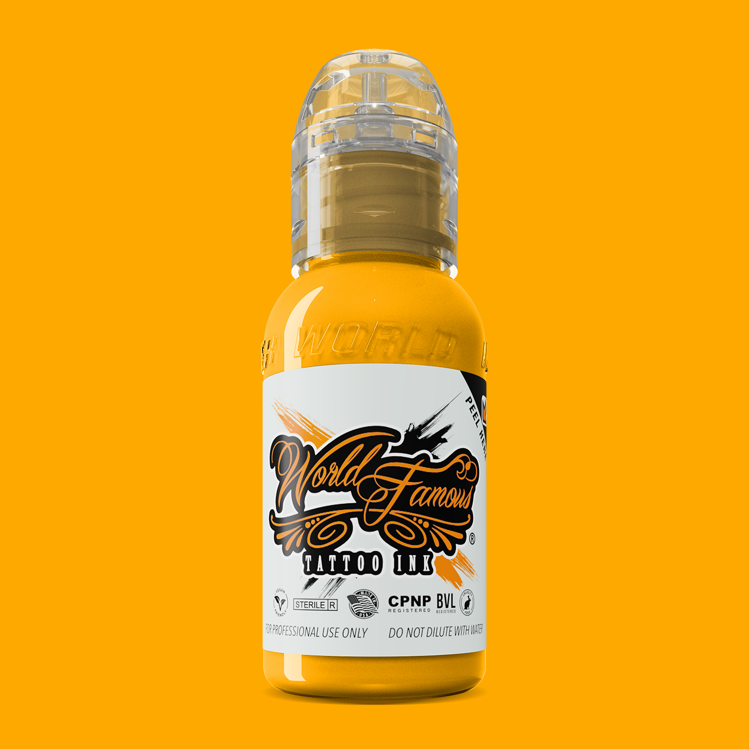 World Famous Ink Michelangelo Yellow 1oz