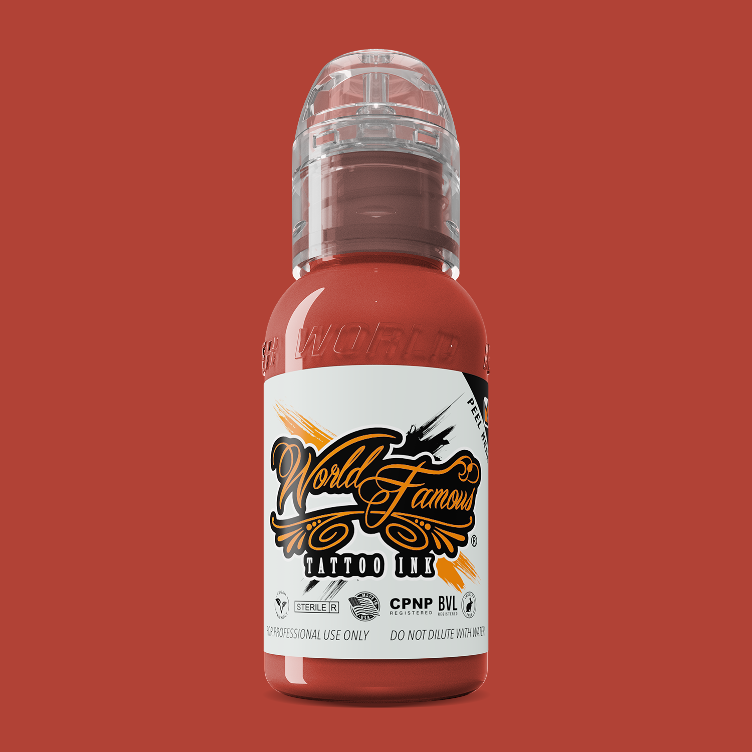 World Famous Ink Oleg Shepelenko Brick Red 1oz