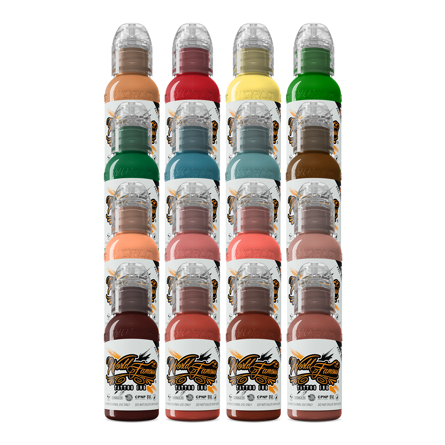 World Famous Ink Realism (Shepelenko) SET 16 x 1oz