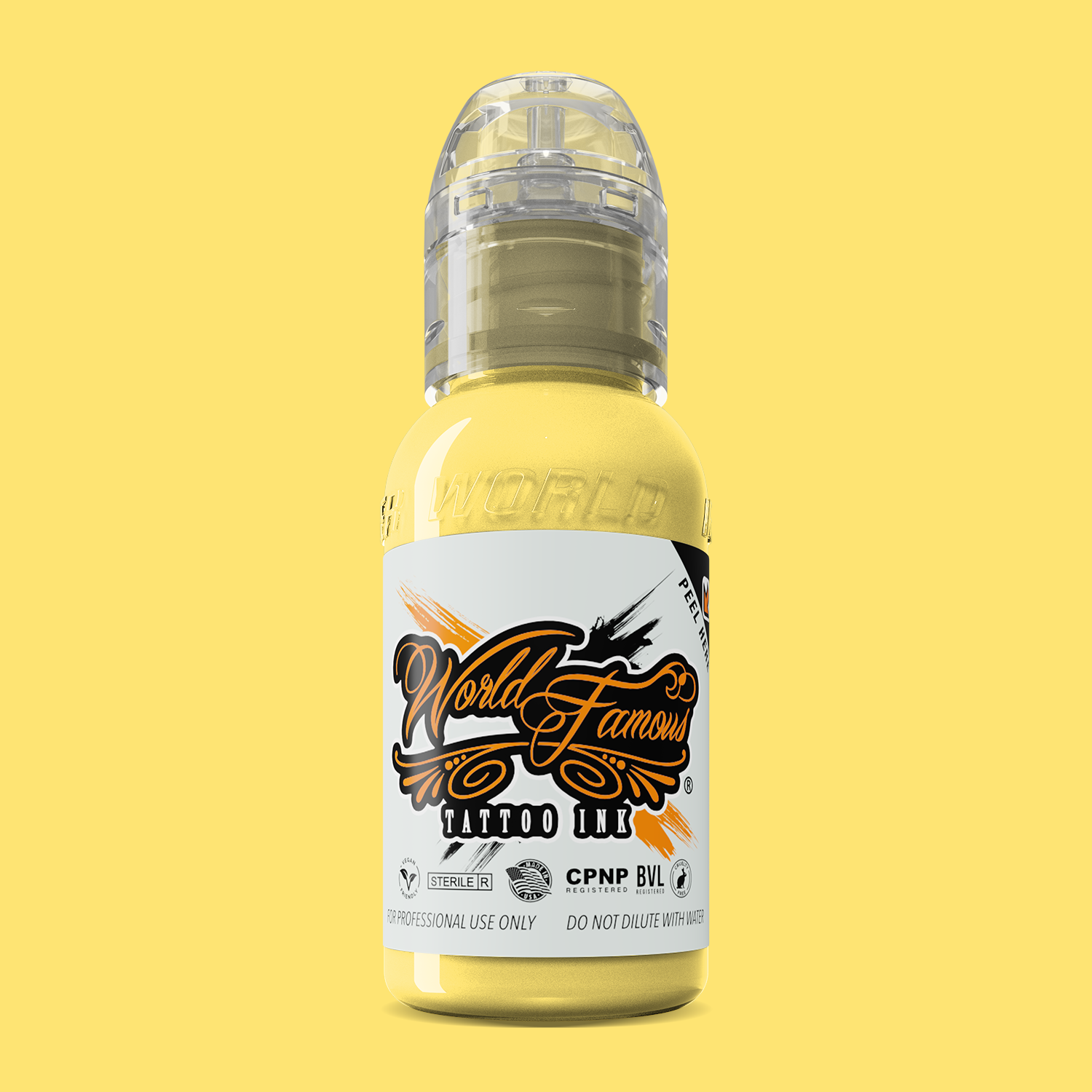 World Famous Ink Oleg Shepelenko Soft Yellow 1oz