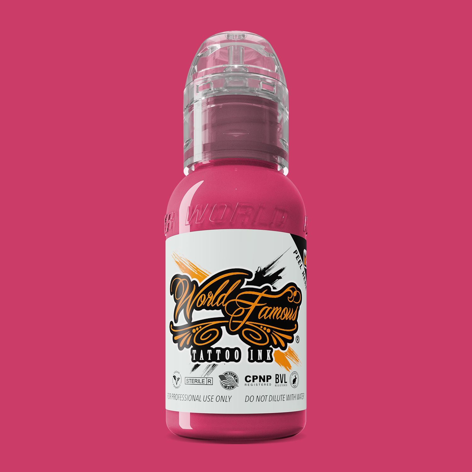 World Famous Ink Paraguay Pink 1oz