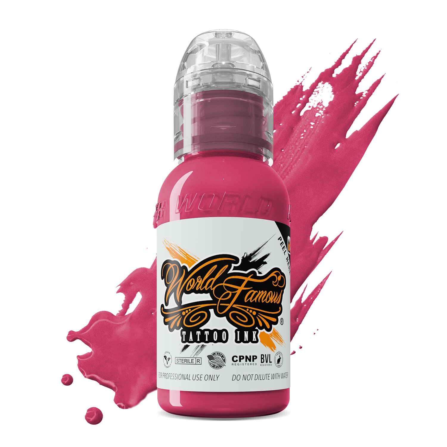 World Famous Ink Paraguay Pink 1oz