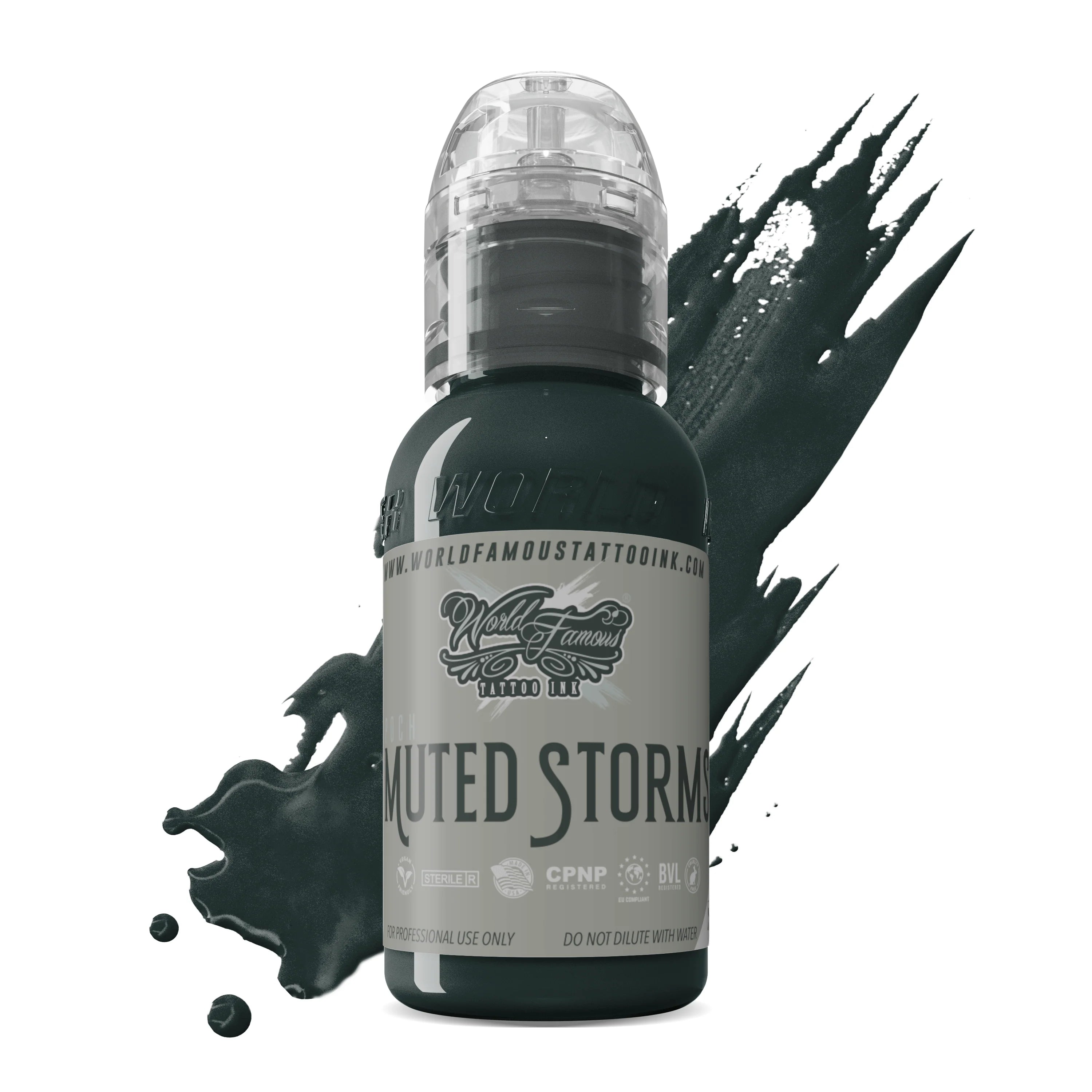 World Famous Ink Hurricane (Poch Muted Storm) 1oz