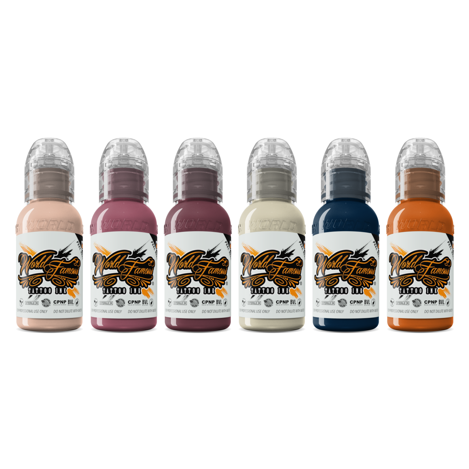 World Famous Ink Perj-Michela Anime & Toons Set 6 x 1oz