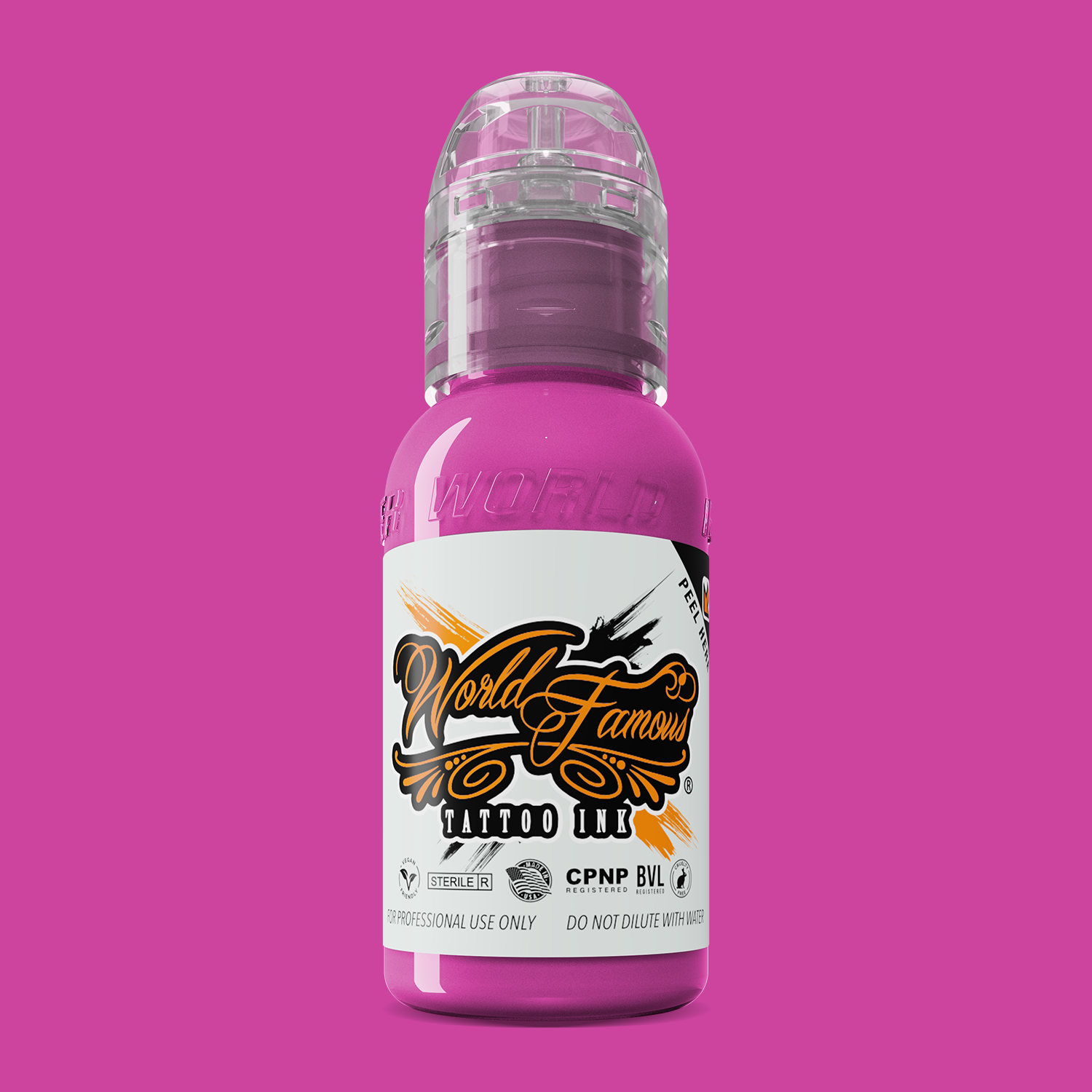 World Famous Ink Paris Pink 1oz