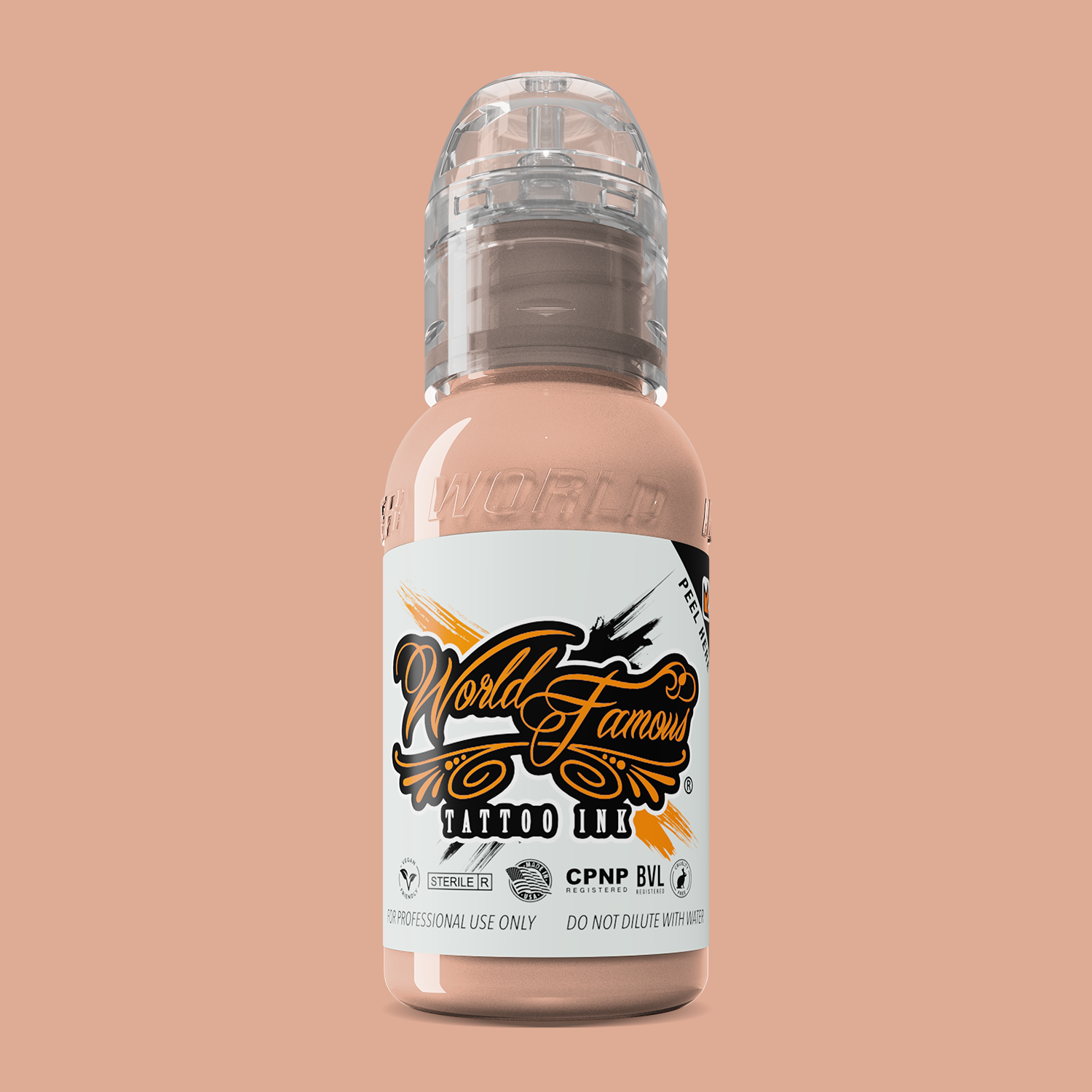 World Famous Ink Fair Peach (Pink Ribbon) 1oz