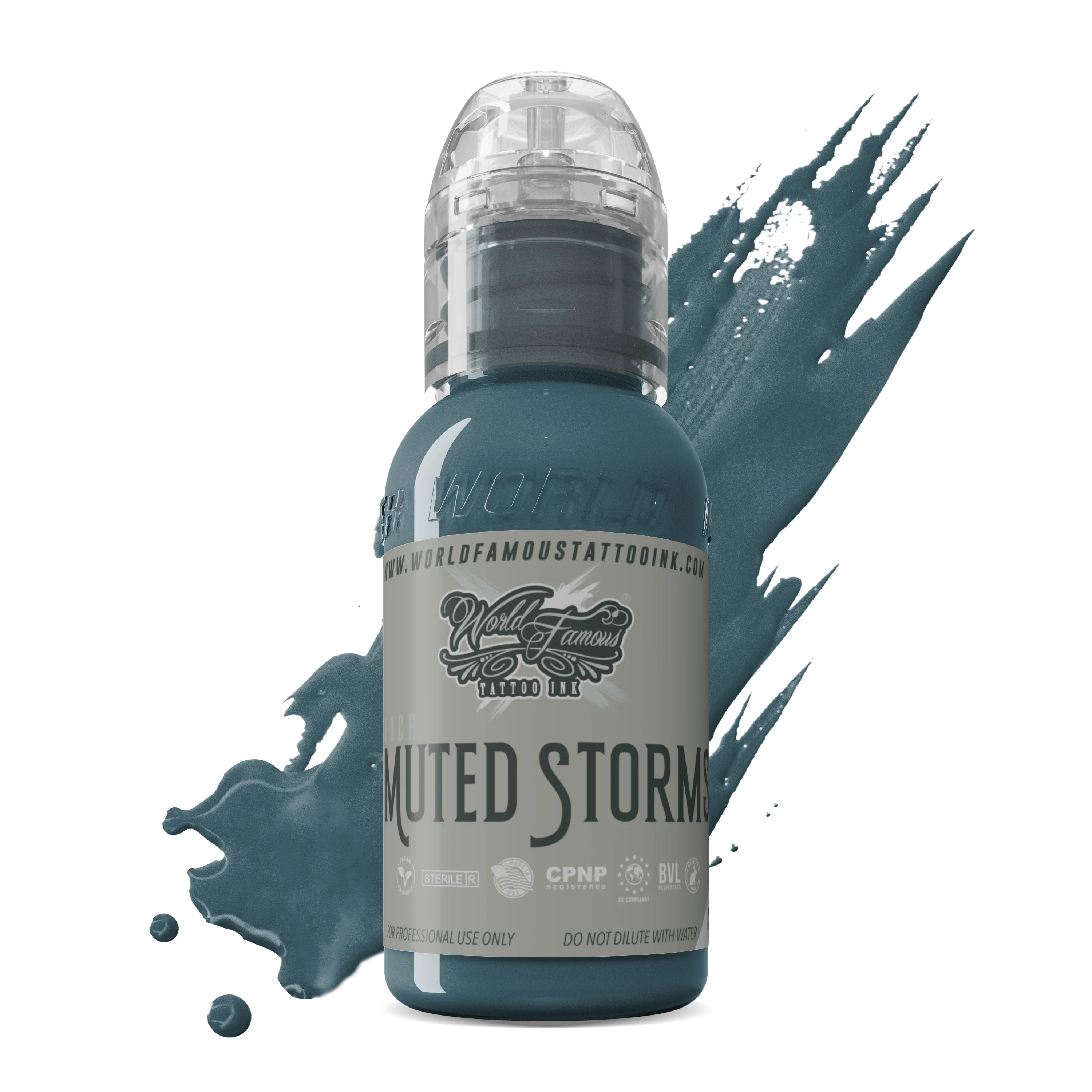 World Famous Ink Tsunami (Poch Muted Storm) 1oz