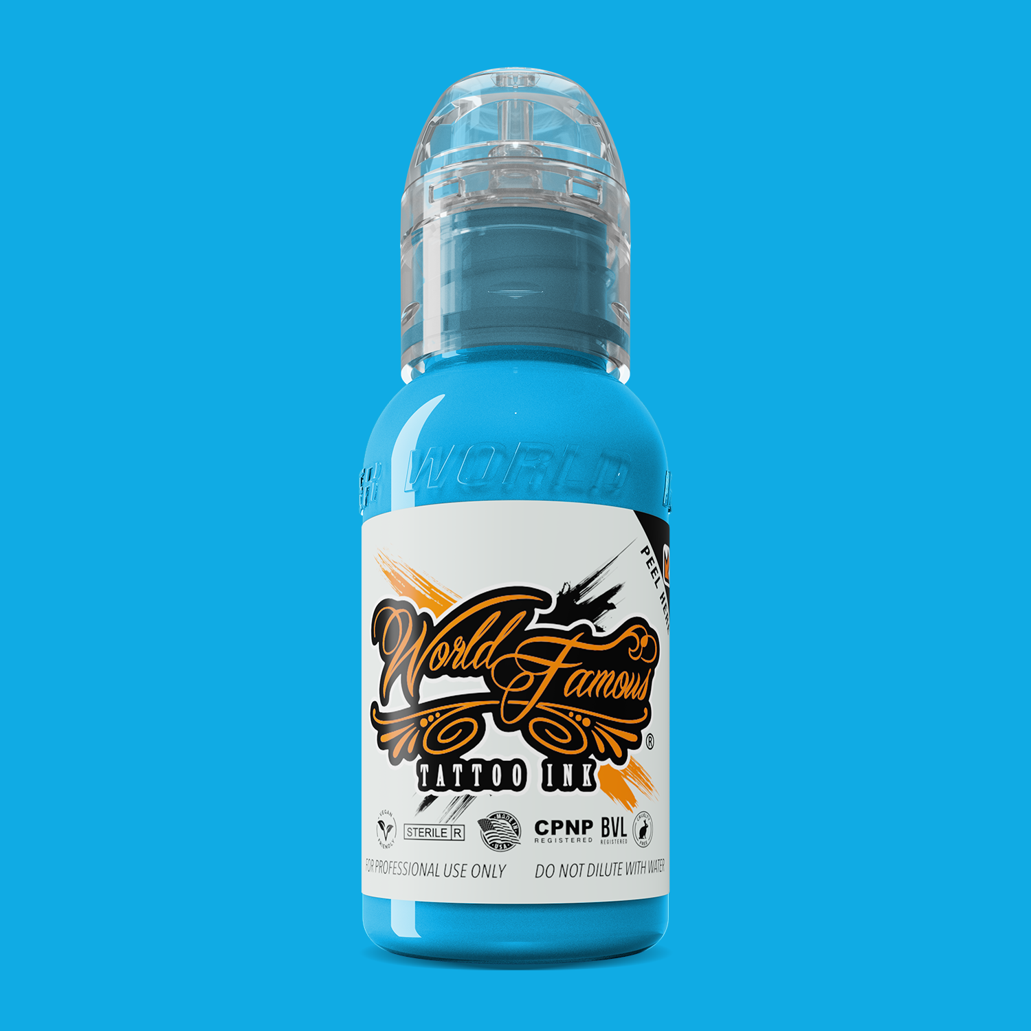 World Famous Ink Rainbow Blue 1oz