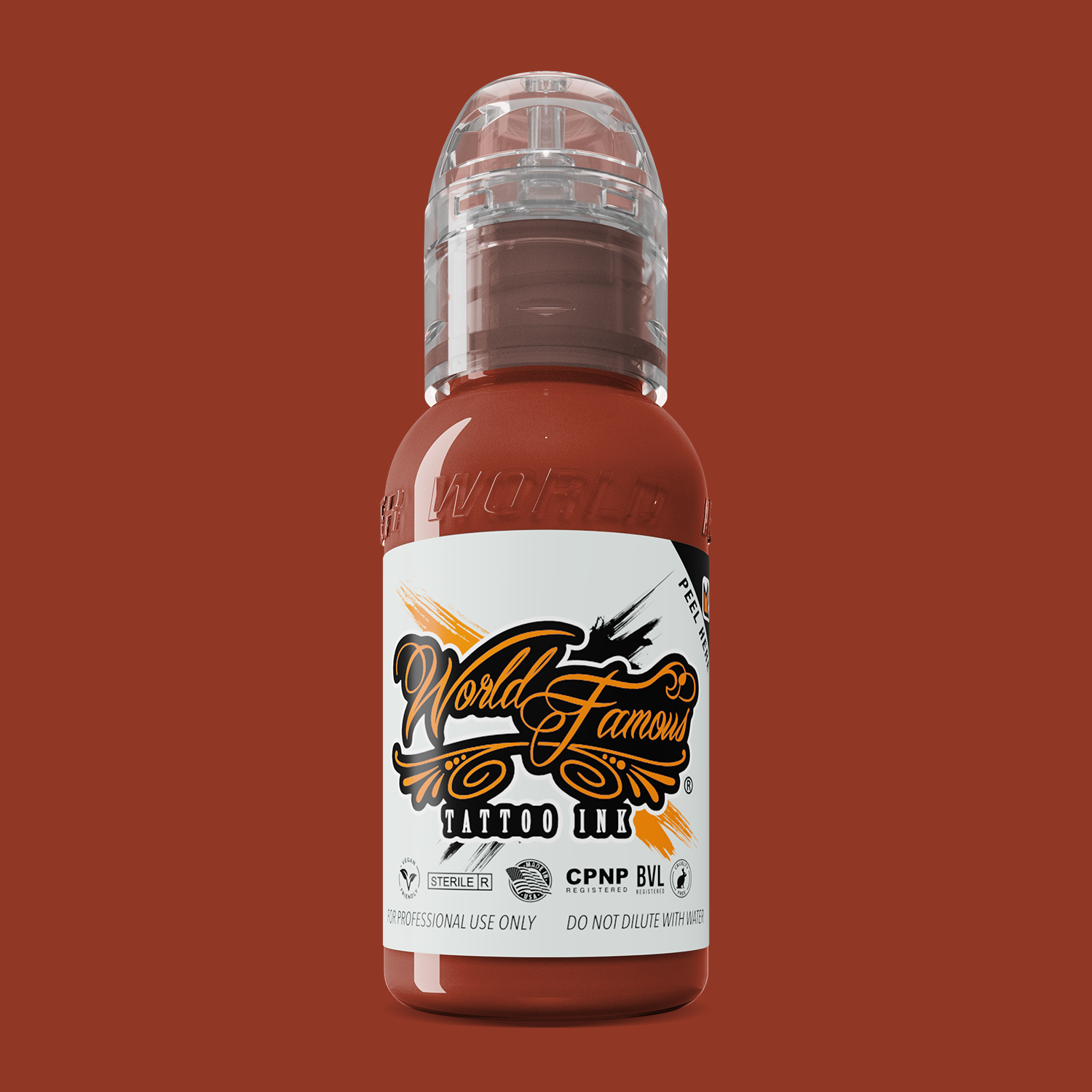 World Famous Ink Rembrandt Red (Skintone) 1oz