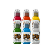 World Famous Ink Simple Colour SET 6 x 1oz