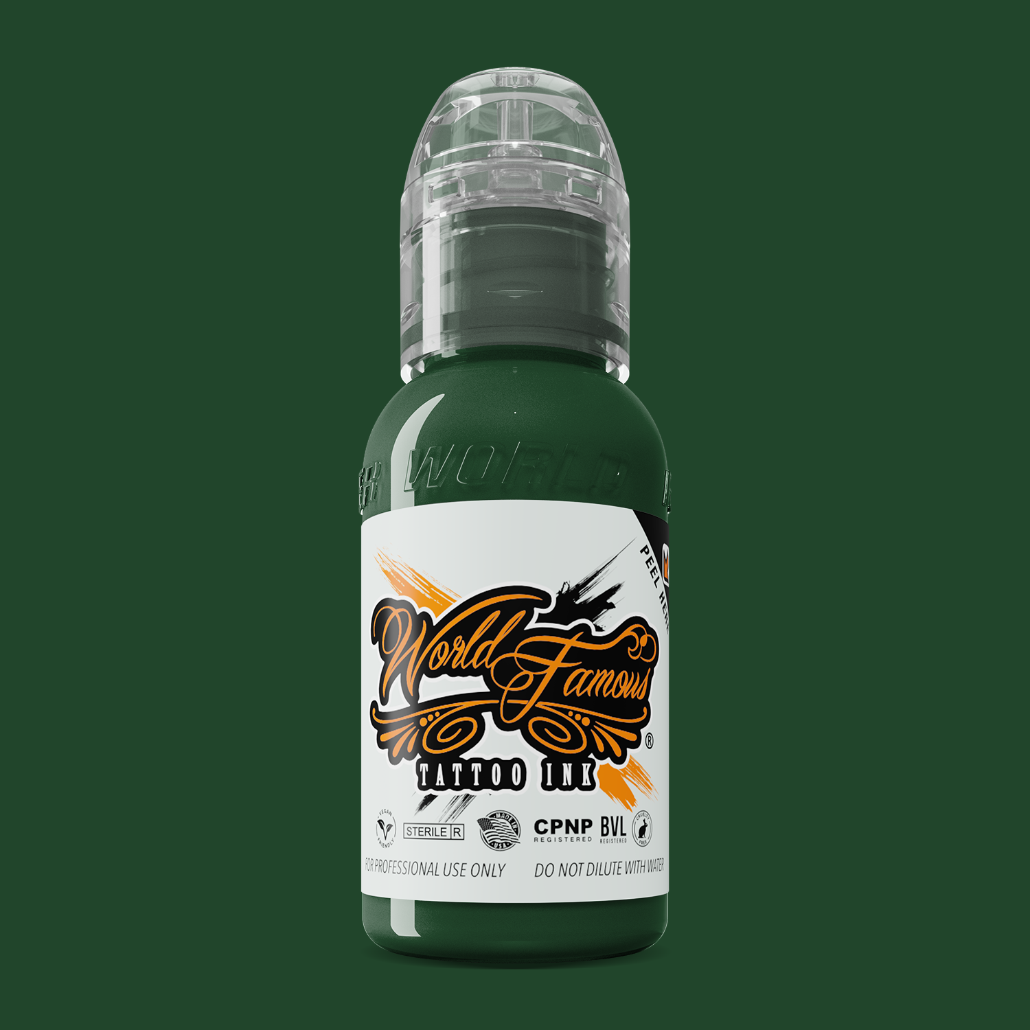 World Famous Ink Lonely Forest Green  ( Sandra Daukshta )  1oz