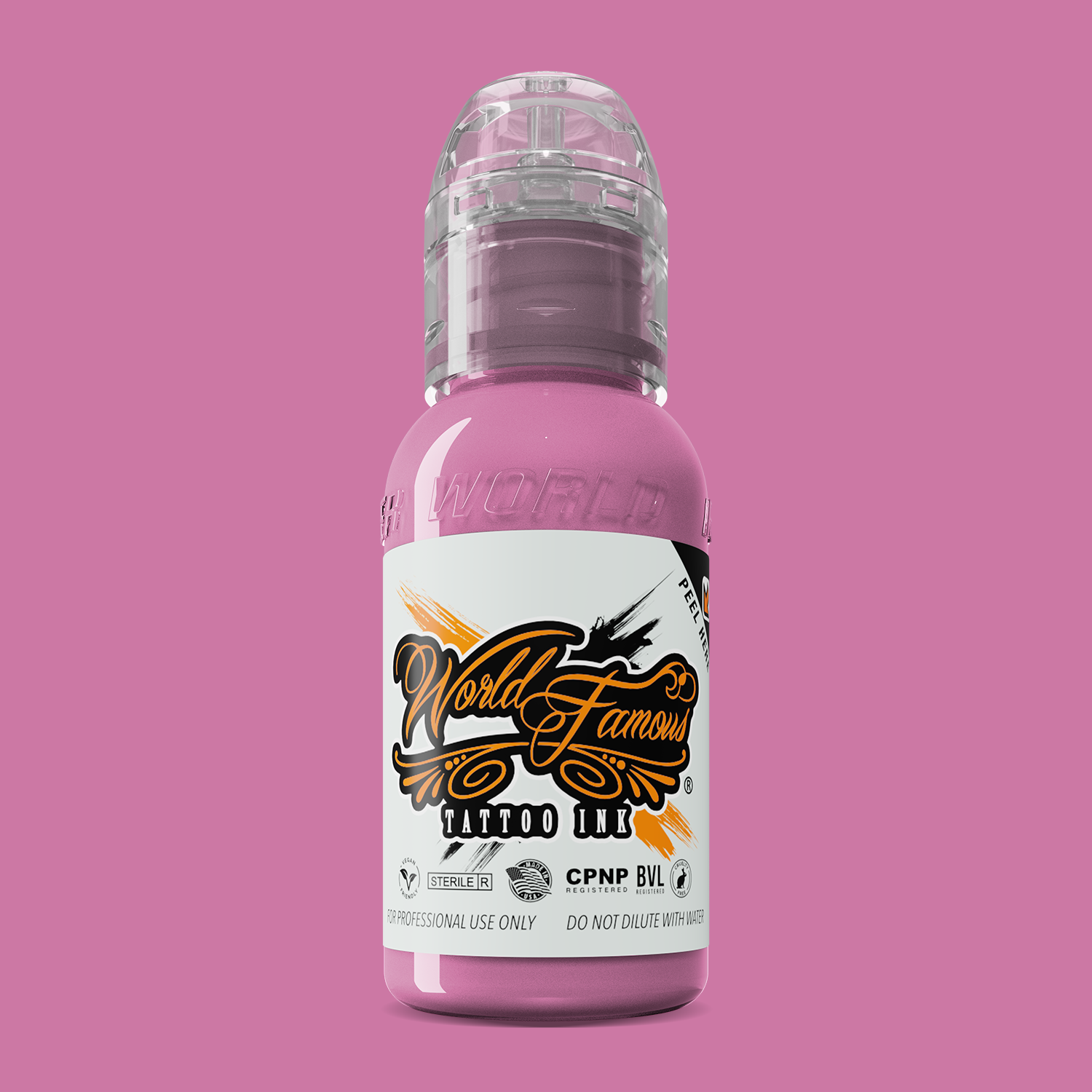 World Famous Ink Pretty Pink  ( Sandra Daukshta )  1oz