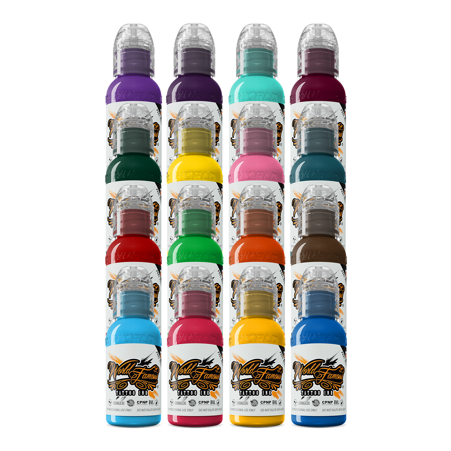 World Famous Ink Hori Hui Taiwanese Set 16 x 1oz
