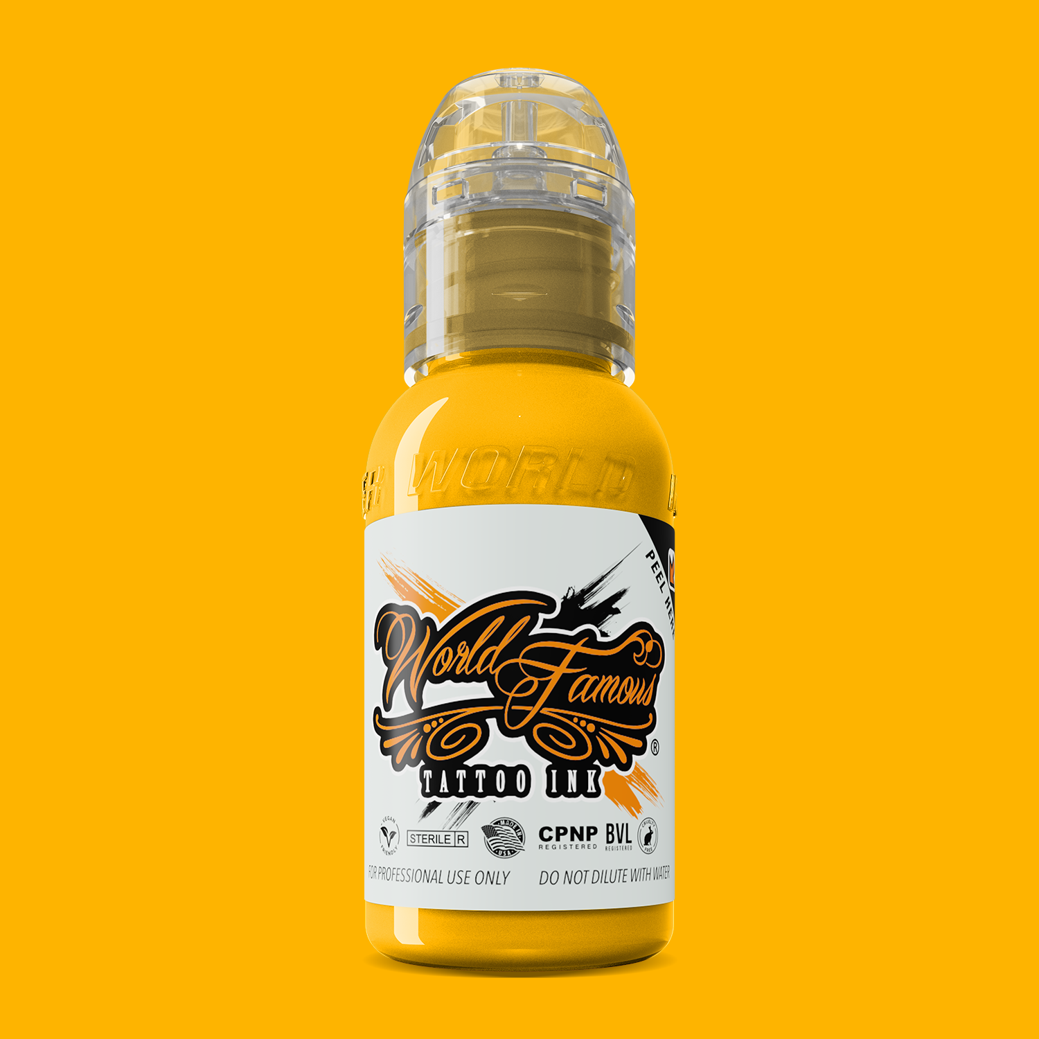 World Famous Ink USA Yellow 1oz