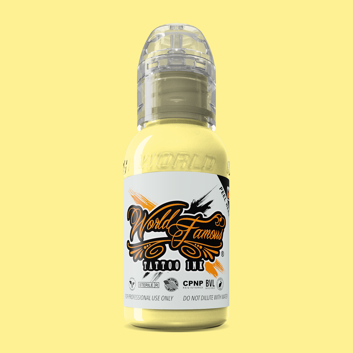 World Famous Ink Yellow Stone (Pastel) 1oz