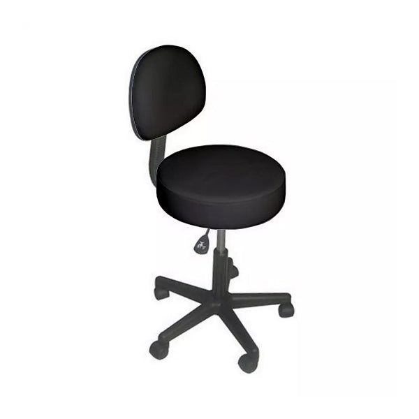 Affinity Backrest Stool Black