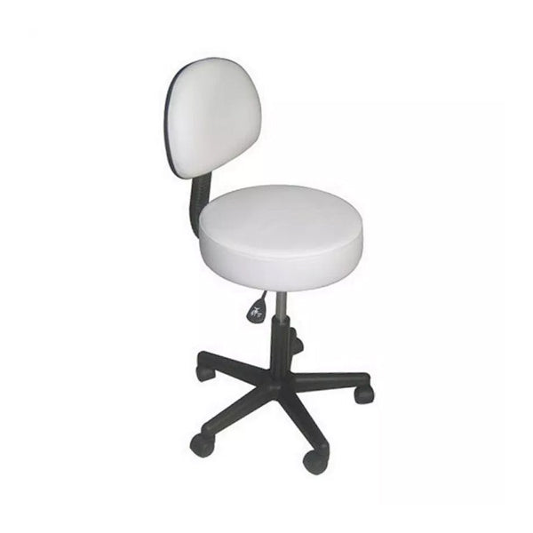 Affinity Backrest Stool White