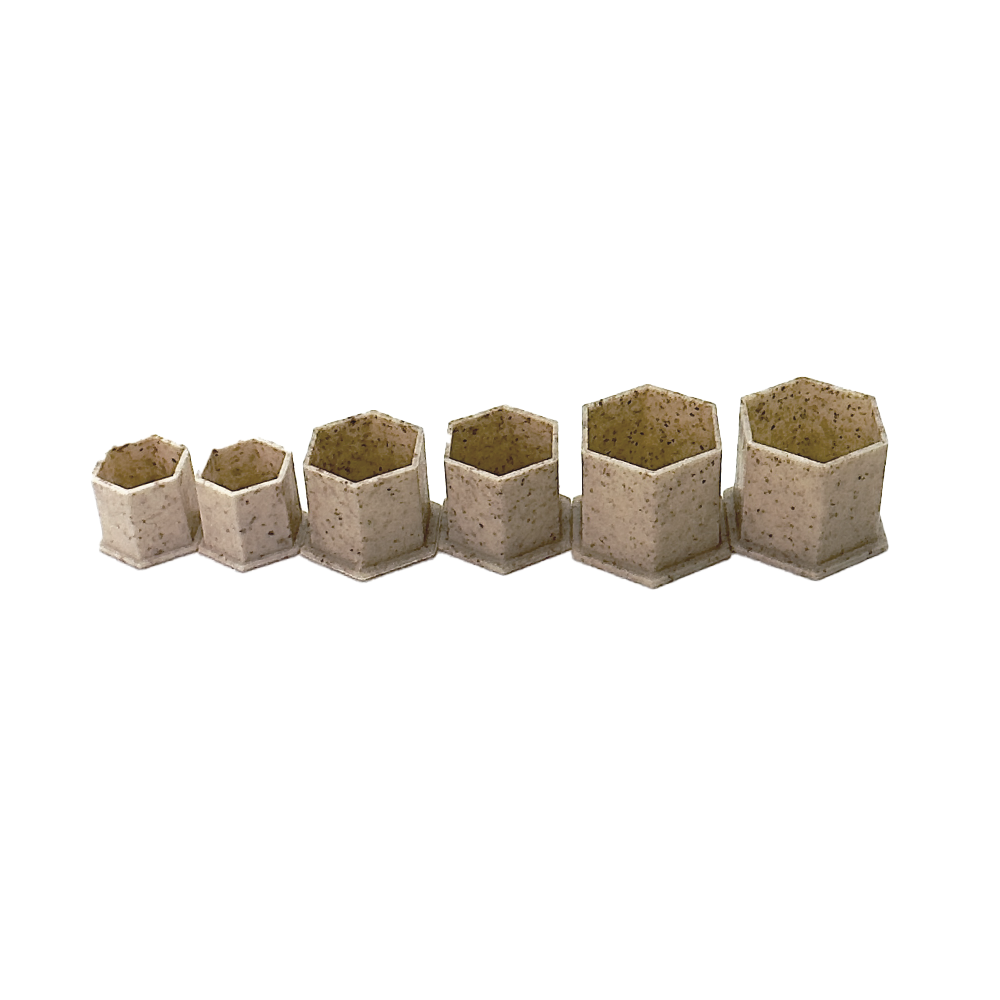 Starr Biodegradable Hexagon Ink Caps (200)