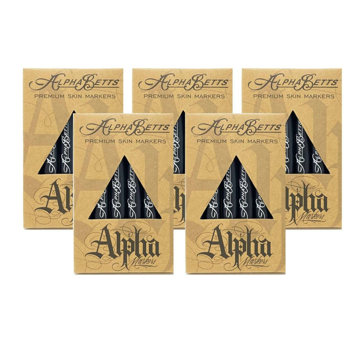 Alpha Markers - Alpha-Betts 6 Pack