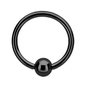 ANODISED Titanium BCR Black (5) 1.6x10mm