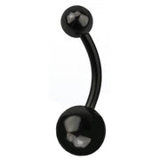 ANODISED TITANIUM Naval Bar Black (5) 1.6x8mm