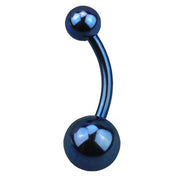 ANODISED TITANIUM Naval Bar Blue (5) 1.6x8mm