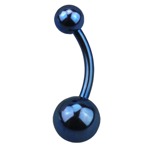 ANODISED TITANIUM Naval Bar Blue (5) 1.6x8mm