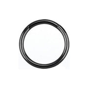 ANODISED TITANIUM Segment Ring Black (5) 1.2x10mm