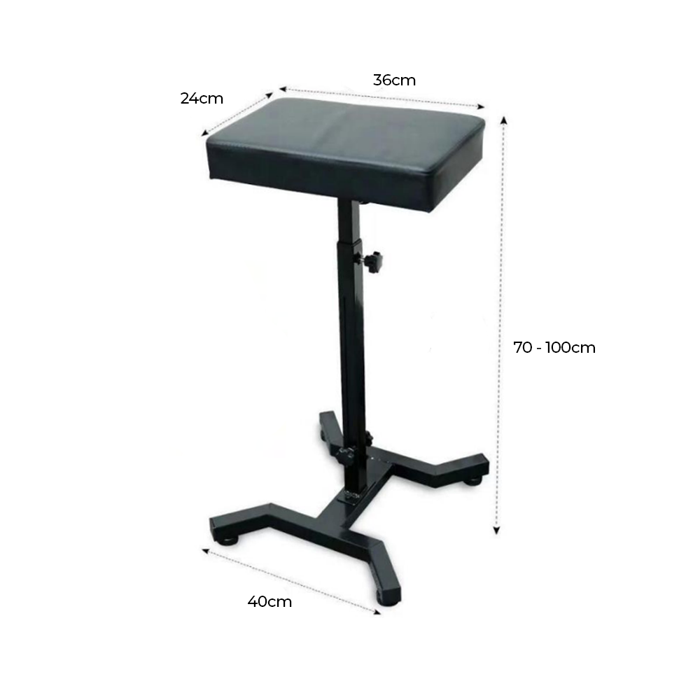 Portable Convention ArmRest Black