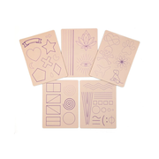 Stencil Skins Beginners Set (5 A5 Sheets)
