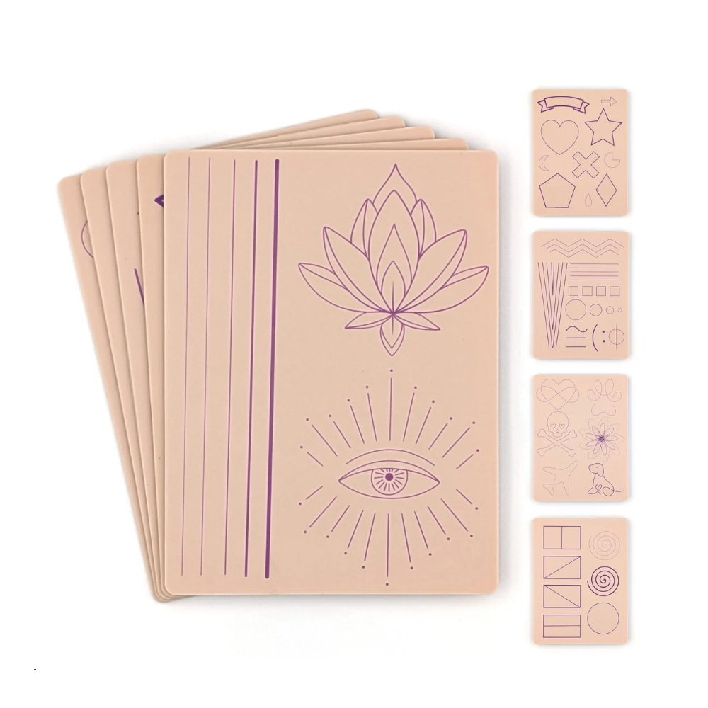 Stencil Skins Beginners Set (5 A5 Sheets)