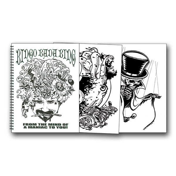 Bingo Bada Bing Sketchbook (47 pages)