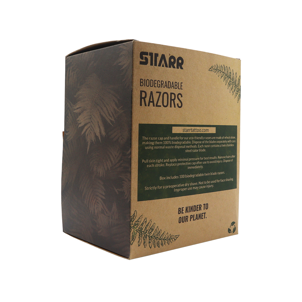 Starr Biodegradable Double Blade Razors 100