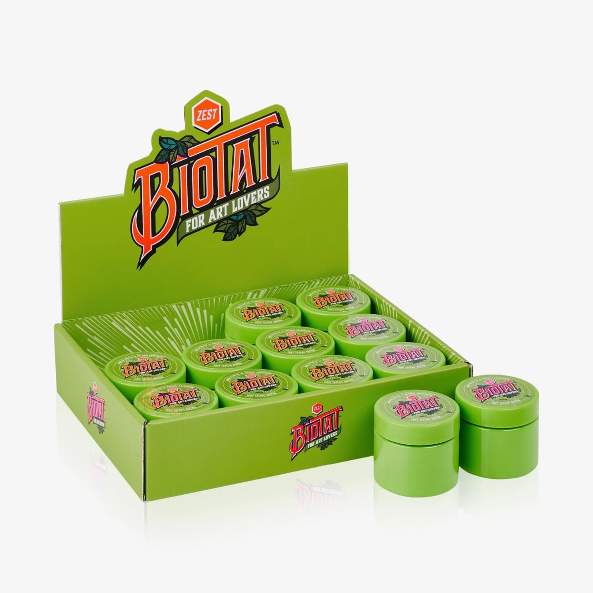 Biotat Numbing Tattoo Butter Zest 50g X 12 Display