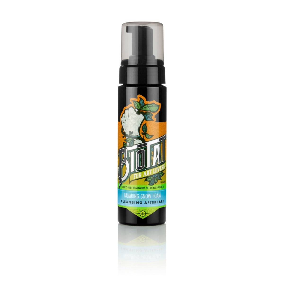 Biotat Natural Numbing Snow Foam Aftercare Cleanser