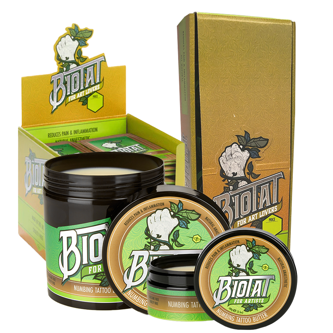 Biotat Natural Numbing Tattoo Butter