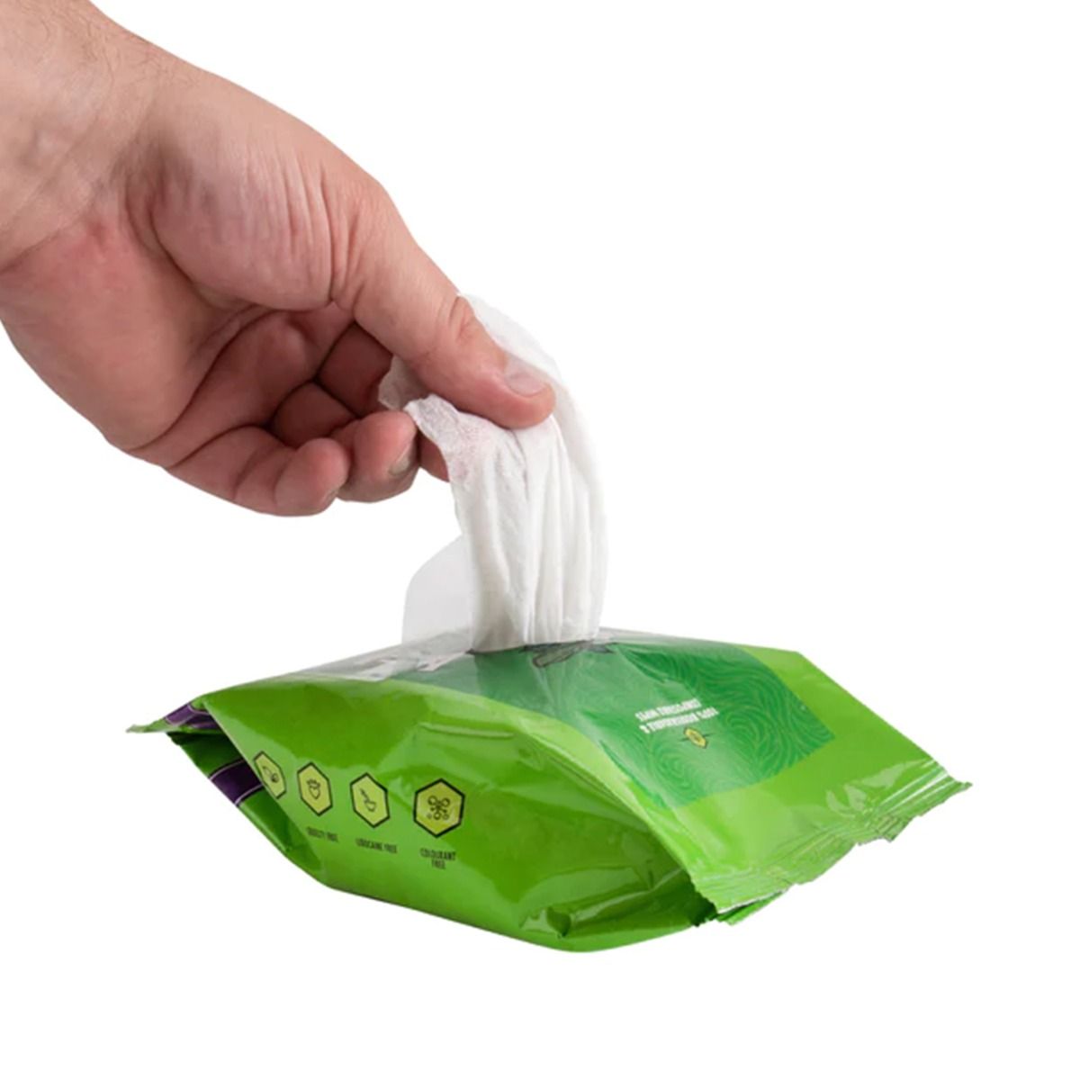Biotat Natural Numbing Green Soap Wipes ( 40 )