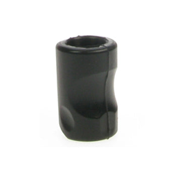Black Shaped 25mm (1) Grip Cover