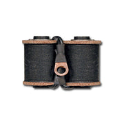 Black Tape Wrapped Coil 1in Short 8 Wrap
