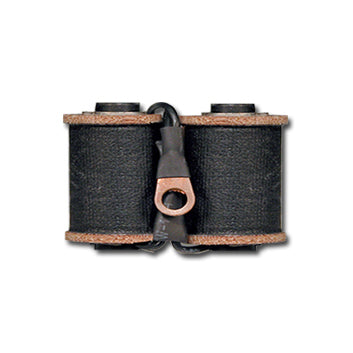 Black Tape Wrapped Coil 1in Short 8 Wrap
