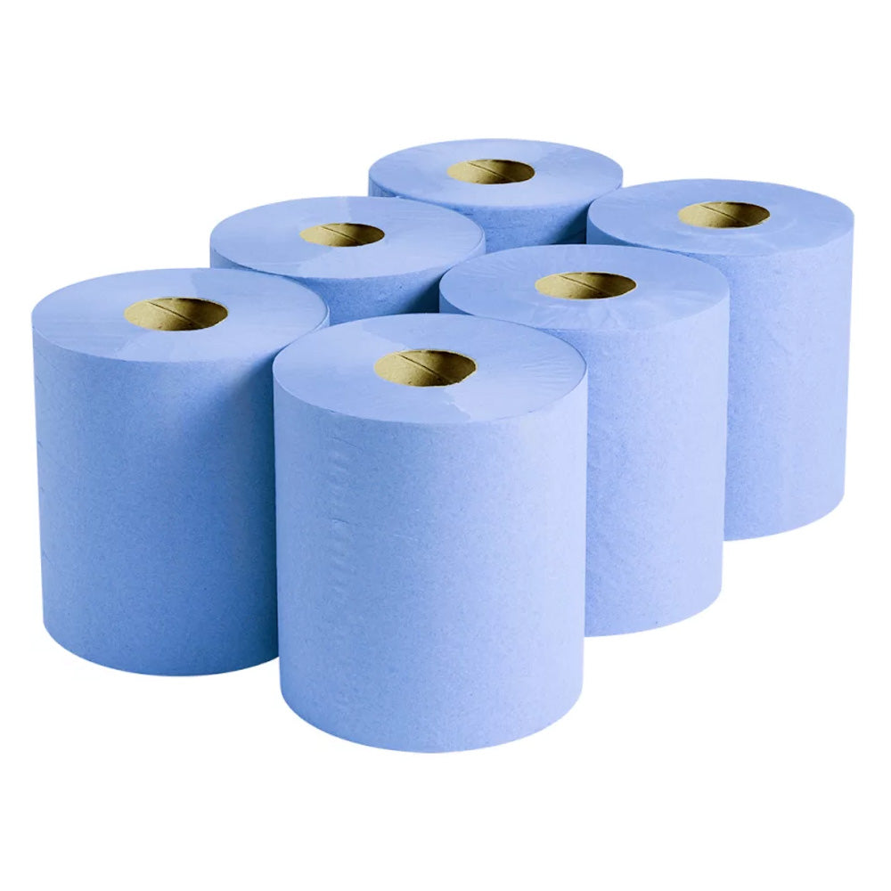 Centrefeed Roll 2-Ply Blue