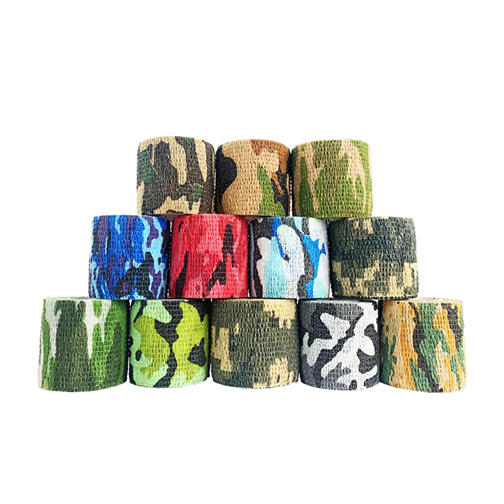 Camo Cohesive Grip Tape Assorted Box of 12 5cm