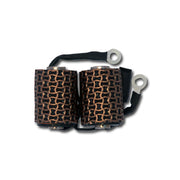 Coil 10 Wrap Black & Gold