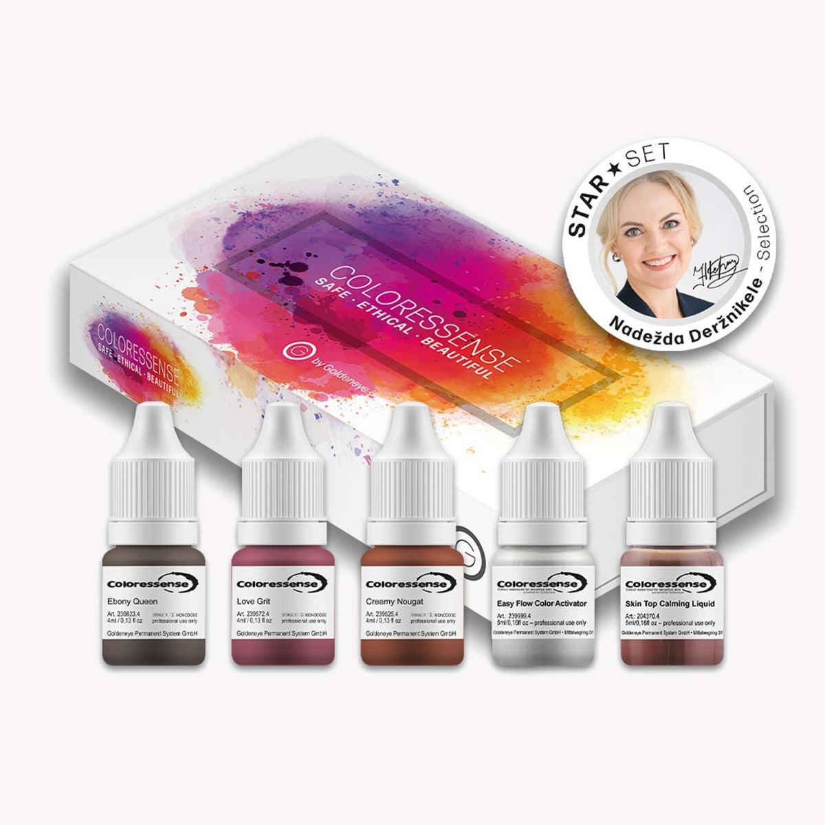 Goldeneye Coloressense Star Set Nadezda 5 x 5ml