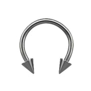 Coned Circular Barbell 1.2 x 6mm Titanium (5)