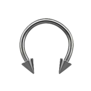 Coned Titanium Circular Barbells 1.2mm